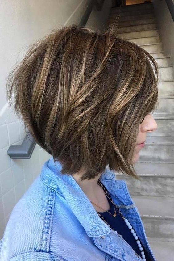 27+ Cute Stacked Bob Haircuts And Hairstyles For Women 2018 | Hair Intended For Stacked Blonde Balayage Bob Hairstyles (Photo 20 of 25)