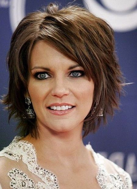 28 Cute Short Haircuts For Thick Hair | Short Hairstyles & Haircuts 2018 Pertaining To Layered Haircuts For Thick Hair (Photo 19 of 25)