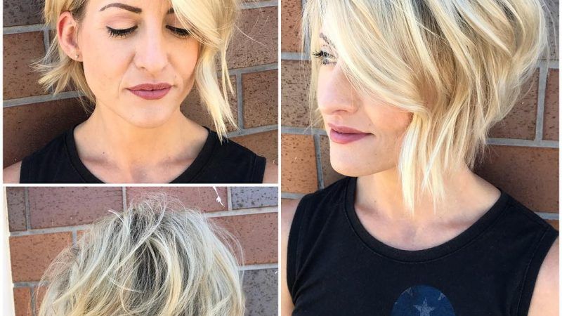 30 Asymmetrical Bob Hairstyles To Astonish Everyone With Short Messy Asymmetrical Bob Haircuts (View 18 of 25)