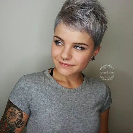 30+ Best Pixie Cut 2016 – 2017 | Hair!! | Pinterest | Short Hair Intended For Edgy Purple Tinted Pixie Haircuts (Photo 7 of 25)