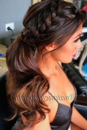 30 Cute Ponytail Hairstyles For You To Try | Hair | Pinterest With Romantic Ponytail Hairstyles (View 13 of 25)
