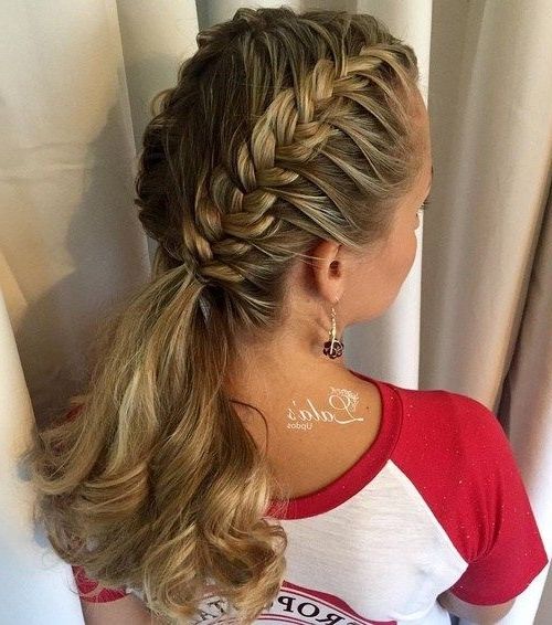 30 Fantastic French Braid Ponytails | Braids | Pinterest | Braids With Regard To Fantastical French Braid Ponytail Hairstyles (View 3 of 25)