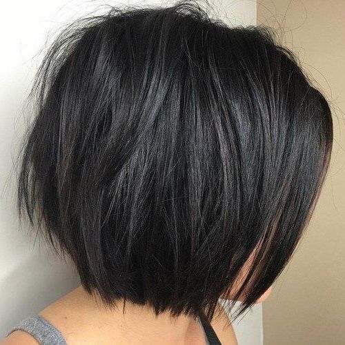 30 Layered Bob Haircuts For Weightless Textured Styles Pertaining To Rounded Bob Hairstyles With Razored Layers (View 19 of 25)