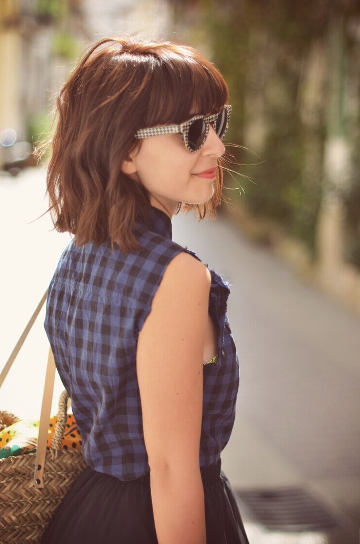 30 New Season Pictures Of Bob Haircuts | It's A Girl Thing With Short Hairstyles With Blunt Bangs (Photo 7 of 25)