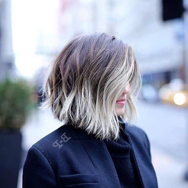 31 Short Bob Hairstyles To Inspire Your Next Look | Stayglam Intended For Short Ash Blonde Bob Hairstyles With Feathered Bangs (View 17 of 25)