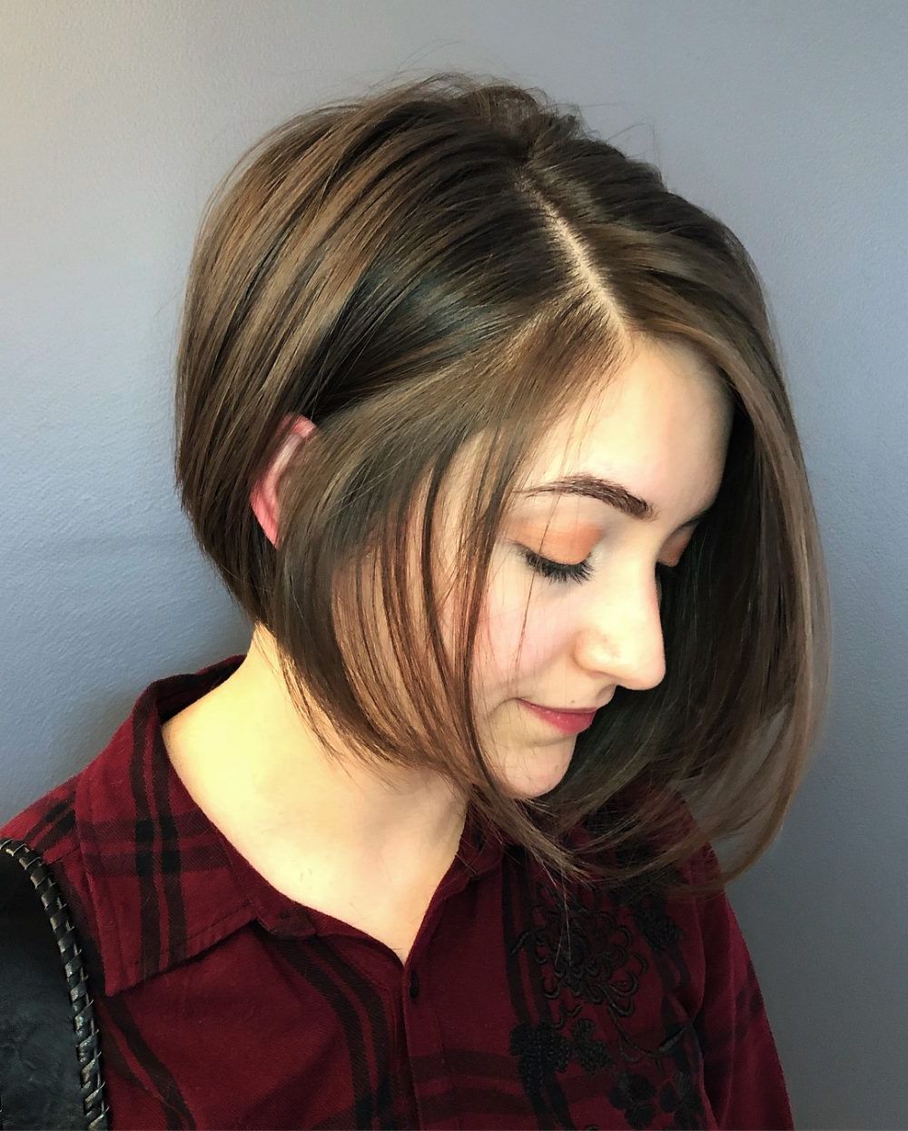 33 Flattering Short Hairstyles For Round Faces In 2018 Intended For Short Haircuts With Bangs For Round Face (View 4 of 25)