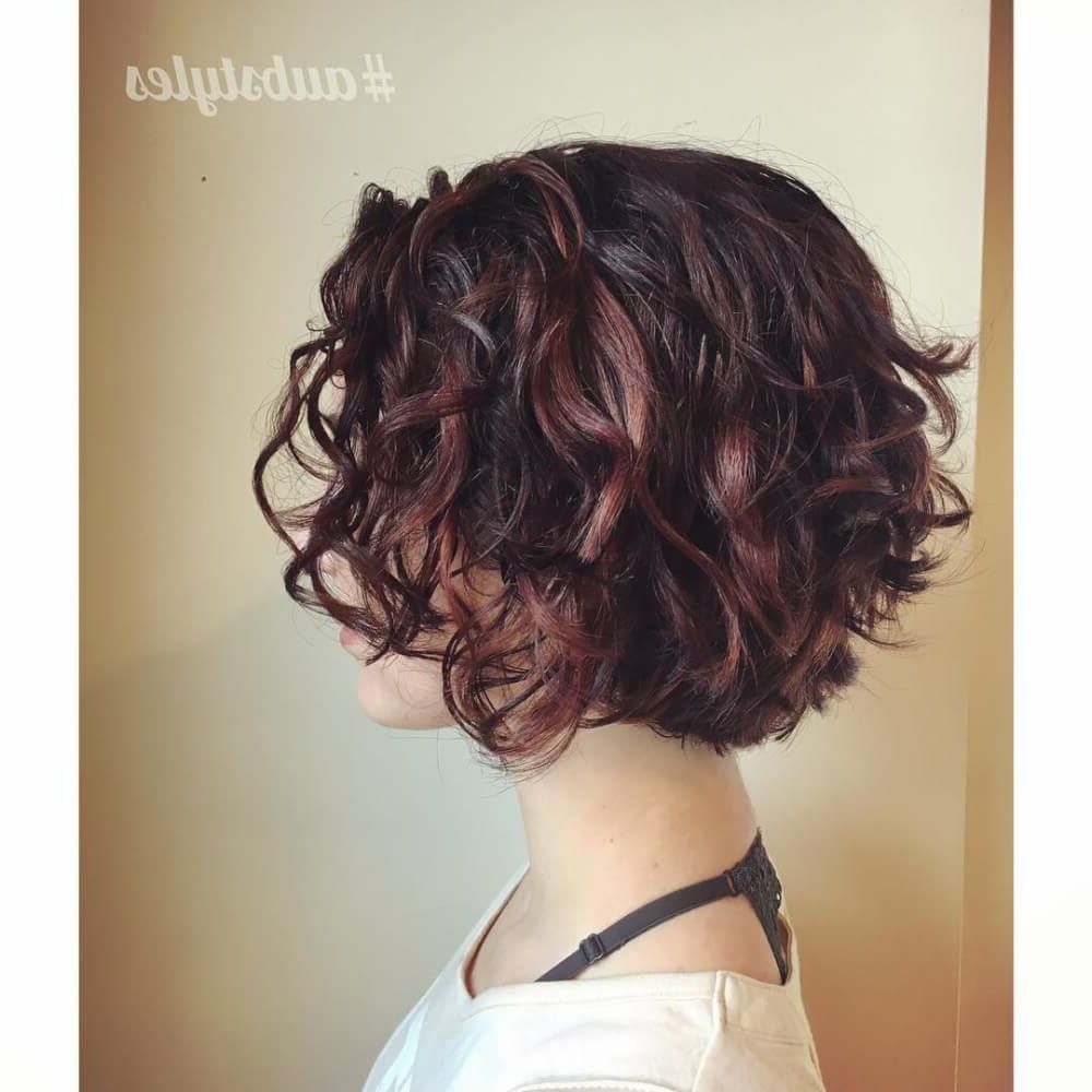 33 Hottest Short Curly Hairstyles Trending In 2018 For Short Haircuts With Curly Hair (Photo 6 of 25)