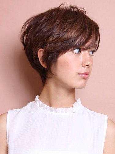 35 Fabulous Short Haircuts For Thick Hair Regarding Layered Tapered Pixie Hairstyles For Thick Hair (View 3 of 25)