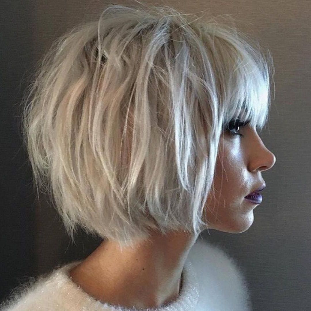 36 Stunning Hairstyles & Haircuts With Bangs For Short, Medium Long Intended For Short Hairstyles With Fringe (Photo 14 of 25)