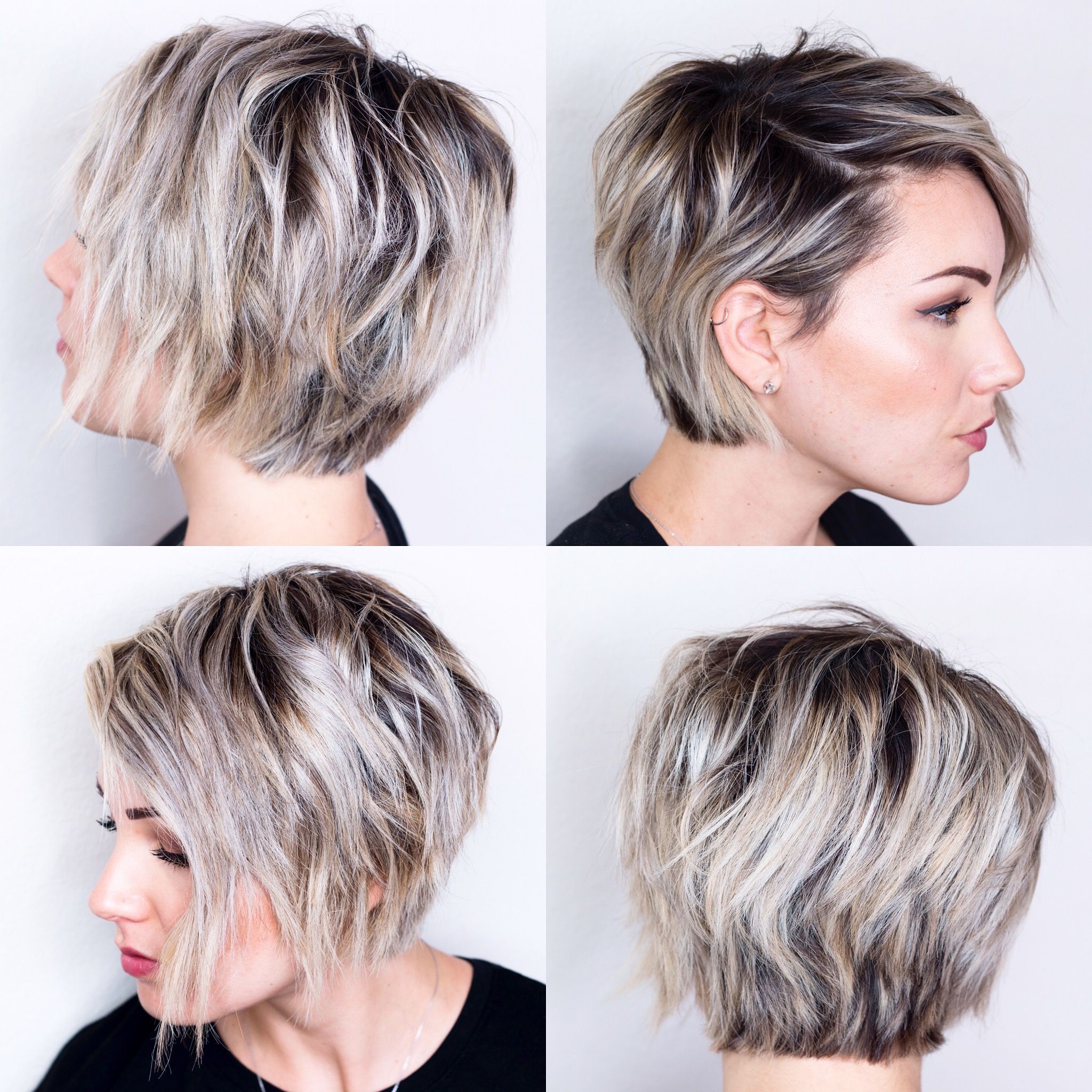 360 View Of Short Hair | H A I R In 2018 | Pinterest | Short Hair Intended For Short Haircut Oval Face (Photo 3 of 25)
