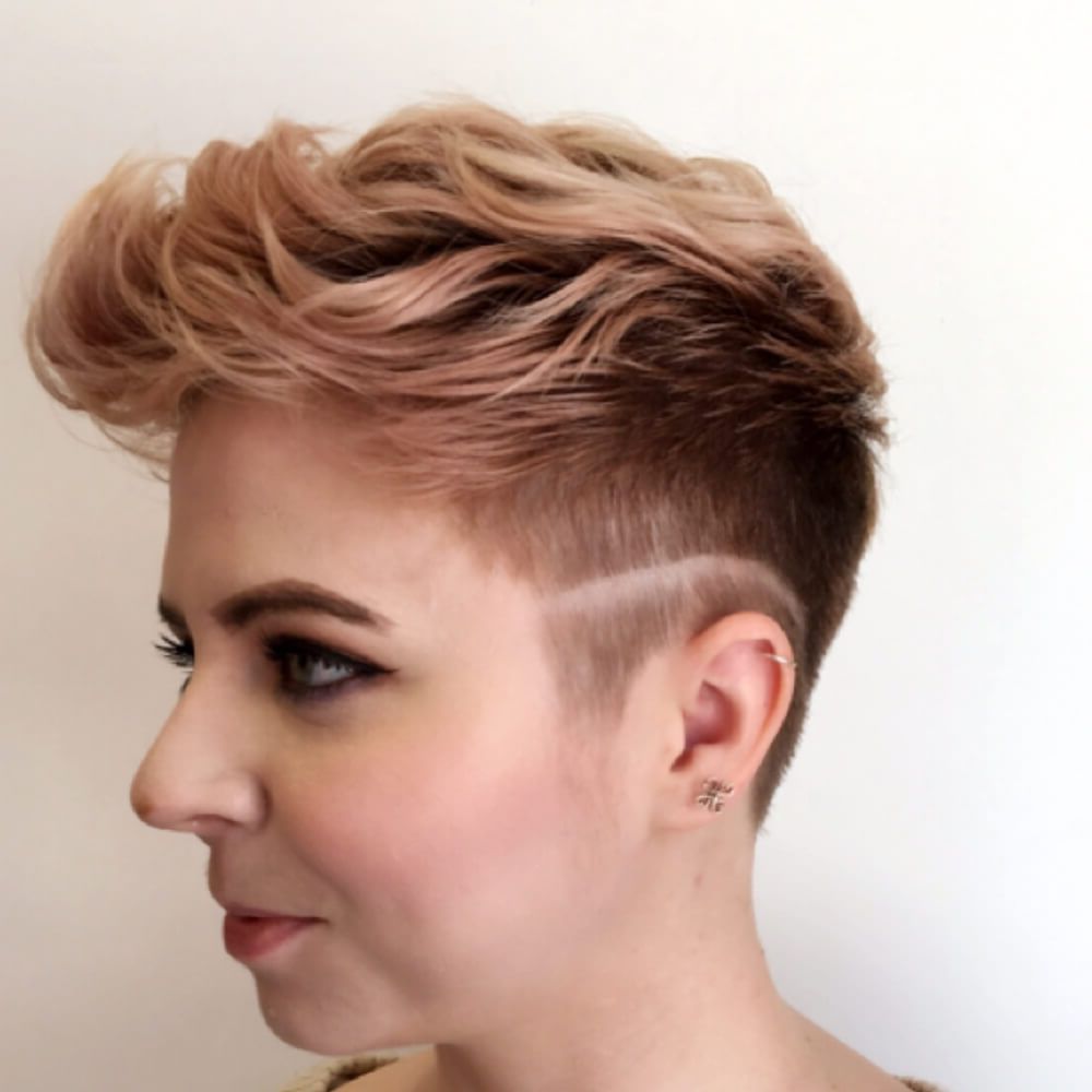 40 Cute Short Haircuts For Short Hair (updated For 2018) Throughout Short Edgy Haircuts For Girls (Photo 25 of 25)