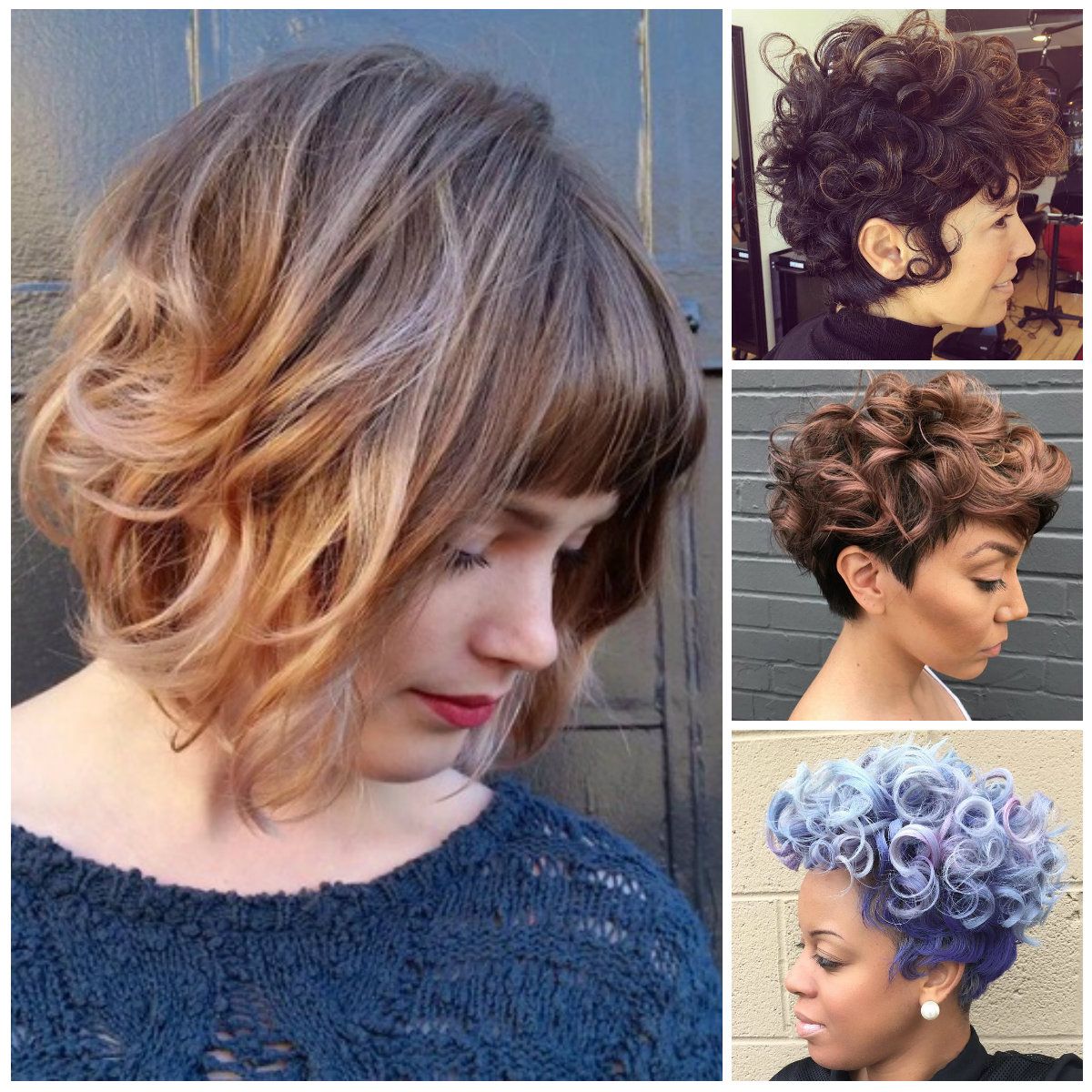 40 Super Cute Short Bob Hairstyles For Women 2018 | Styles Weekly Regarding Short Bob For Curly Hairstyles (View 15 of 25)