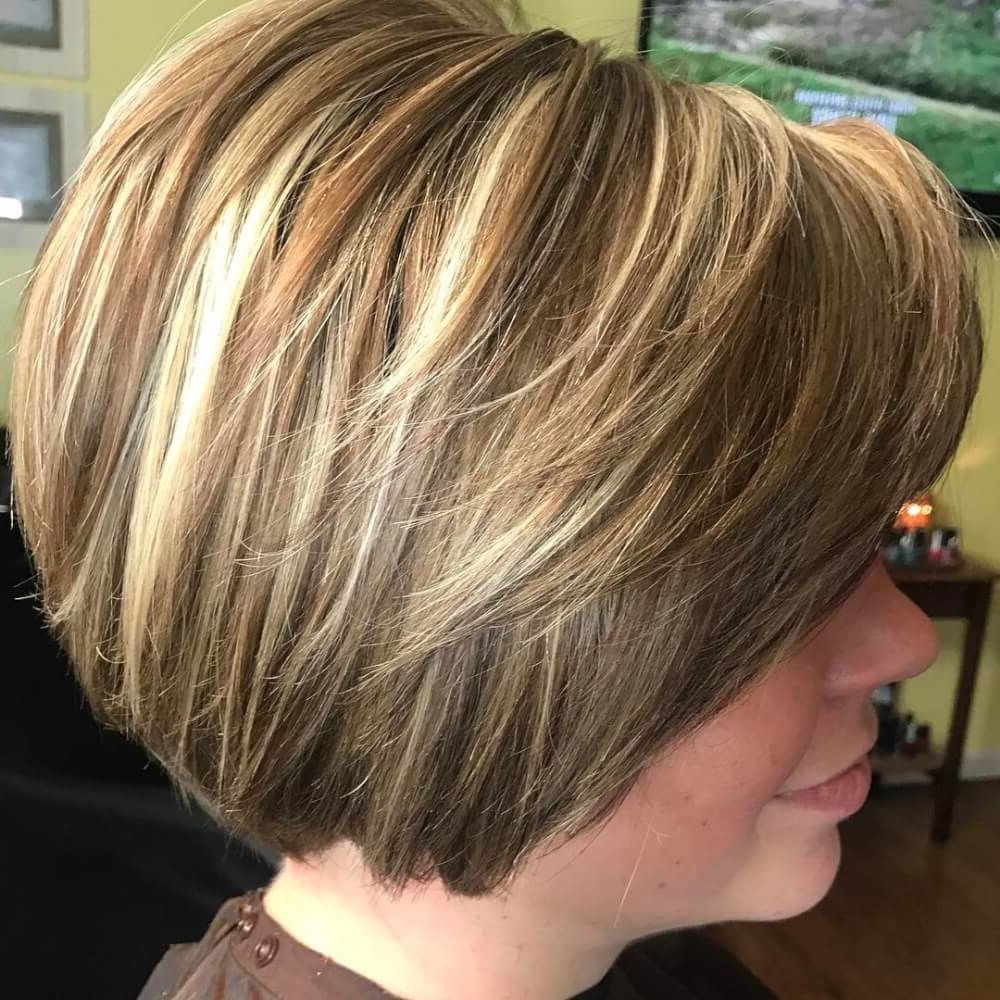 49 Chic Short Bob Hairstyles & Haircuts For Women In 2018 Inside Short Haircuts With Lots Of Layers (Photo 19 of 25)