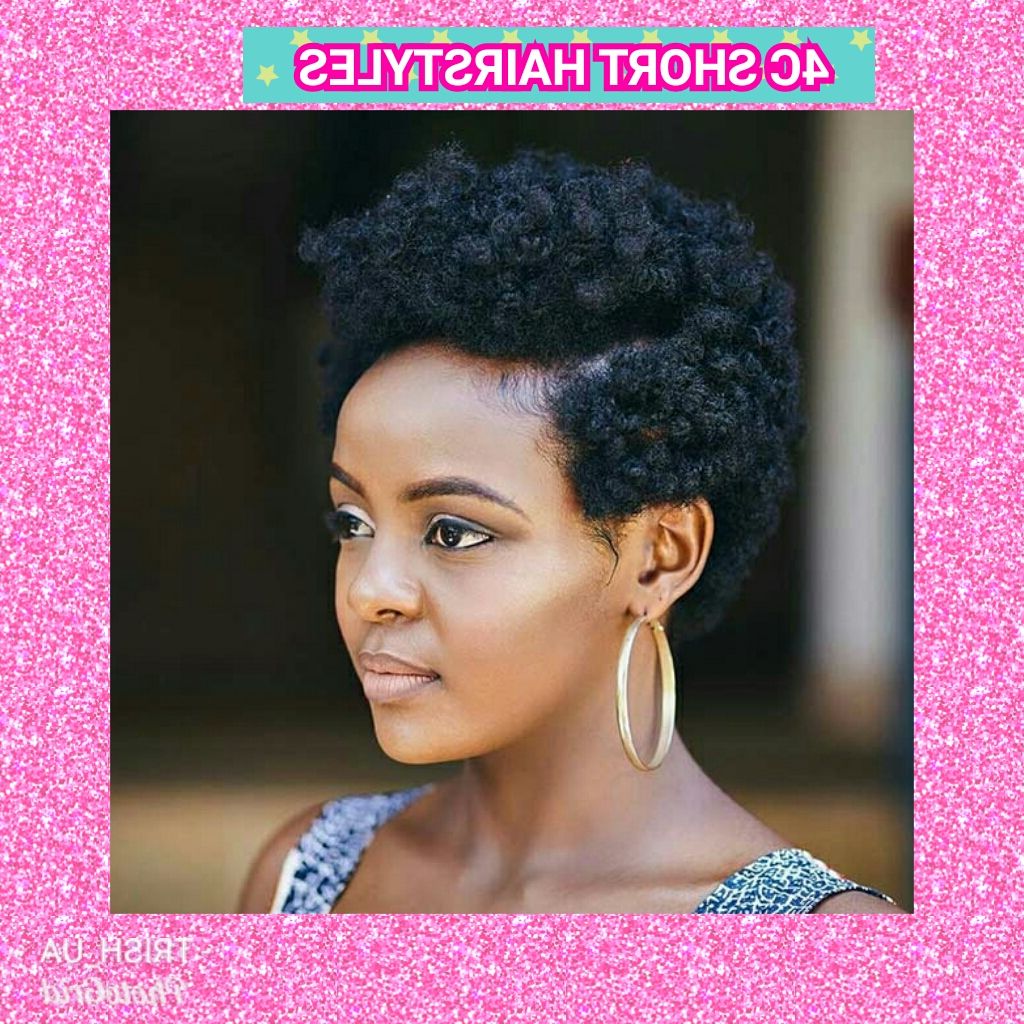 4c Short Hairstyles Intended For 4c Short Hairstyles (View 9 of 25)