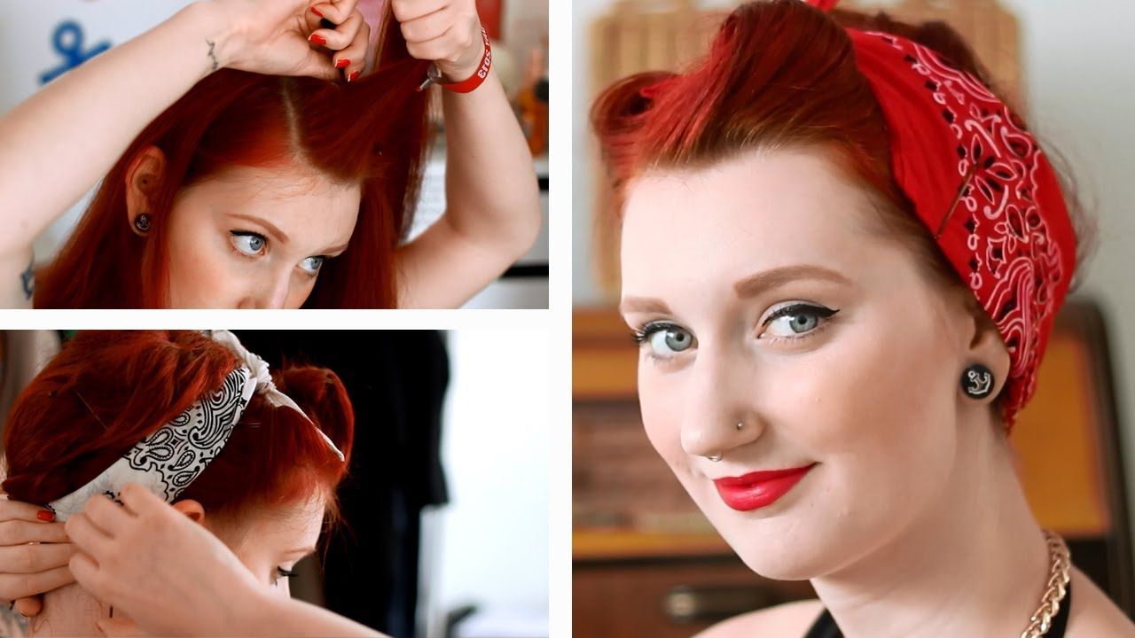 5 Rockabilly Hairstyles With Bandana Rituals You Should Know In 2016 In Short Hairstyles With Bandanas (View 15 of 25)