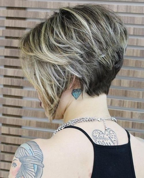 50 Hottest Bob Haircuts & Hairstyles For 2018 – Bob Hair With Regard To Messy Shaggy Inverted Bob Hairstyles With Subtle Highlights (Photo 25 of 25)