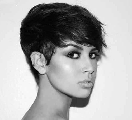 50 Pixie Haircuts You'll See Trending In 2018 With Regard To Textured Undercut Pixie Hairstyles (View 15 of 25)