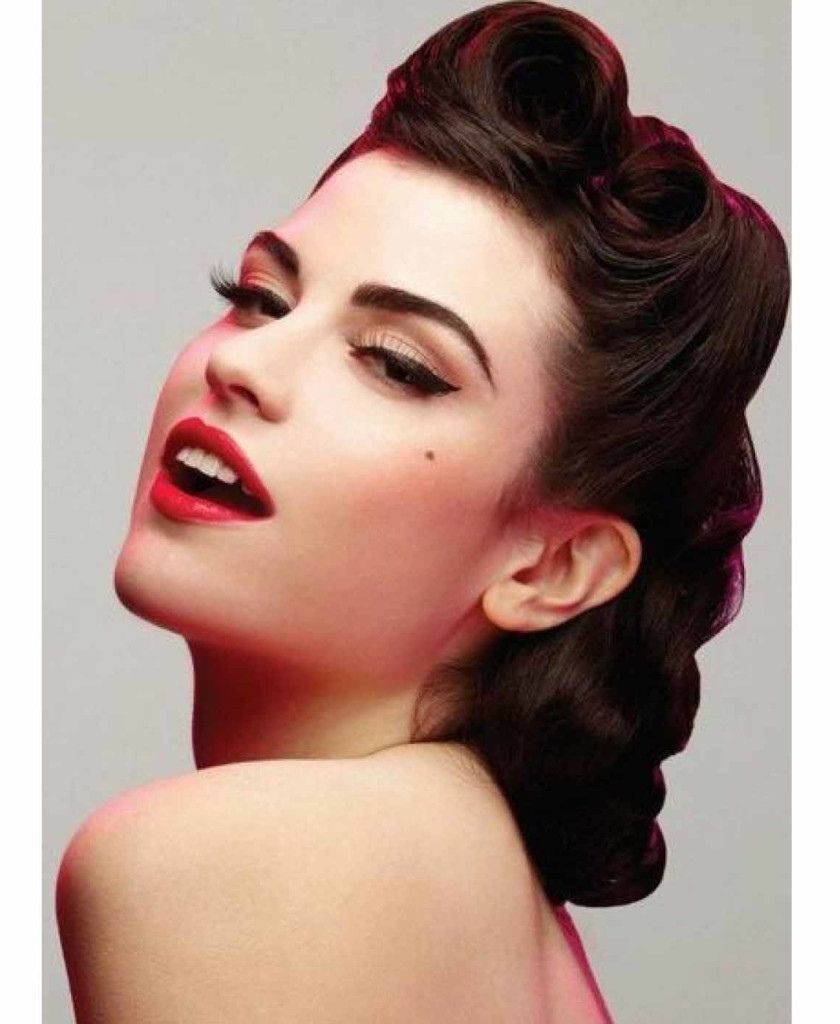 50 Vintage Hairstyles For Short Hair Inspirational 35 Unique Cute In Vintage Hairstyle For Short Hair (Photo 24 of 25)