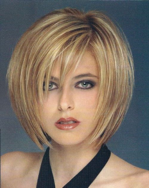 55 Cute Bob Hairstyles For 2017: Find Your Look Regarding Rounded Bob Hairstyles With Razored Layers (Photo 8 of 25)