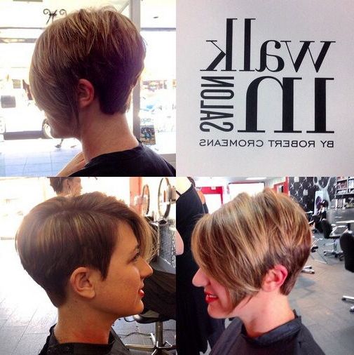 60 Cool Short Hairstyles & New Short Hair Trends! Women Haircuts 2017 Intended For Asymmetrical Haircuts For Thick Hair (Photo 15 of 25)