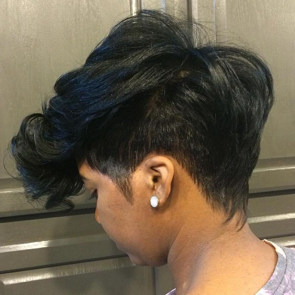 60 Great Short Hairstyles For Black Women | African American Women Inside Short Haircuts For African Women (Photo 8 of 25)
