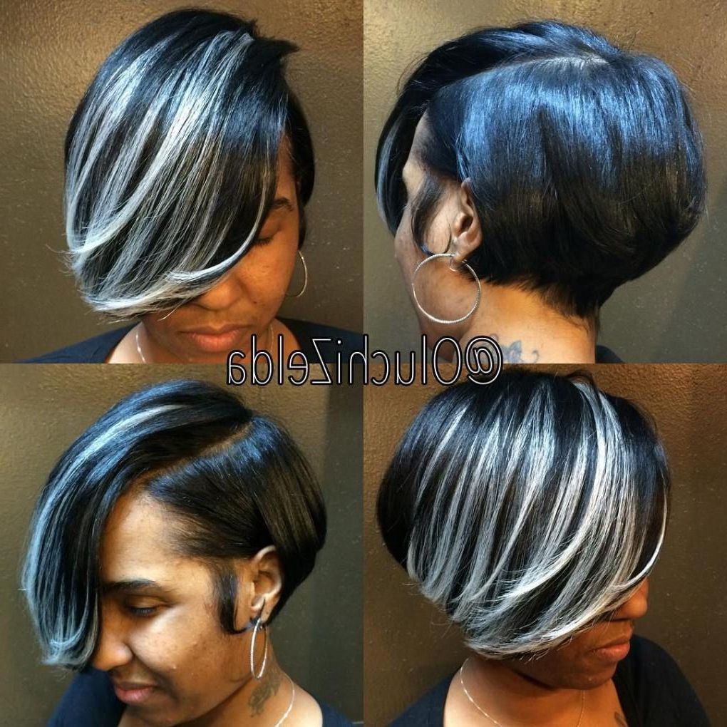 60 Showiest Bob Haircuts For Black Women | Hair Crush | Pinterest For Short Black Bob Haircuts (View 6 of 25)