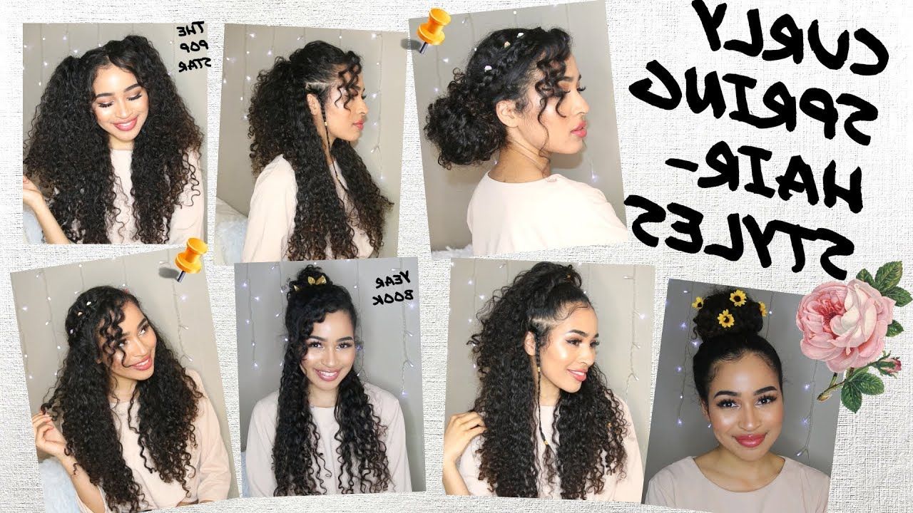 7 Spring/summer Hairstyles For Naturally Curly Hair!lana Summer For Naturally Curly Hairstyles (View 17 of 25)