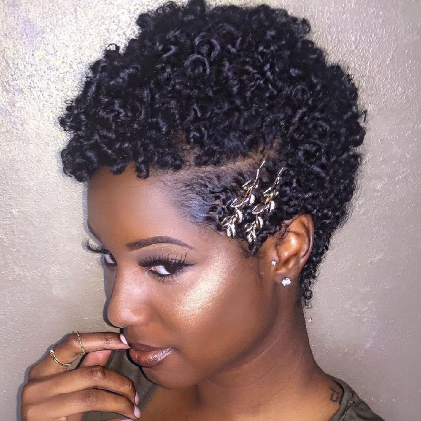 75 Most Inspiring Natural Hairstyles For Short Hair | Hairstyles With Regard To Curly Black Short Hairstyles (Photo 24 of 25)