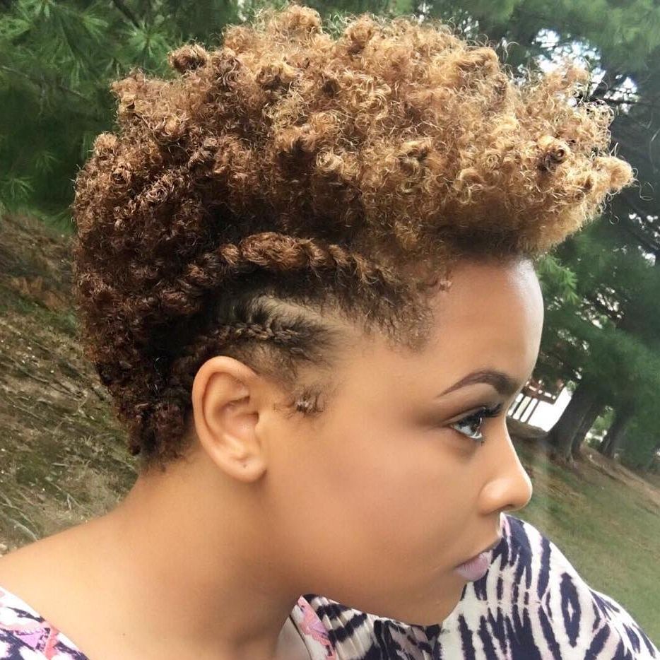 75 Most Inspiring Natural Hairstyles For Short Hair In 2018 With Regard To Afro Short Hairstyles (View 21 of 25)