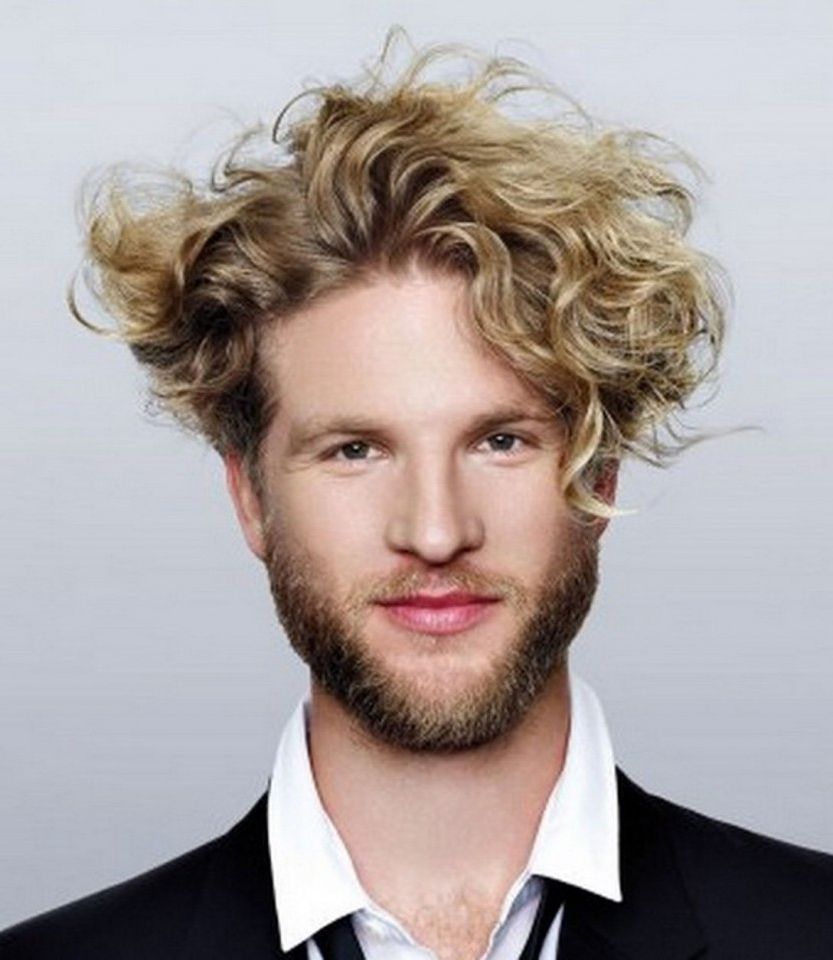96 Curly Hairstyle & Haircuts – Modern Men's Guide In Dark Blonde Short Curly Hairstyles (Photo 12 of 25)