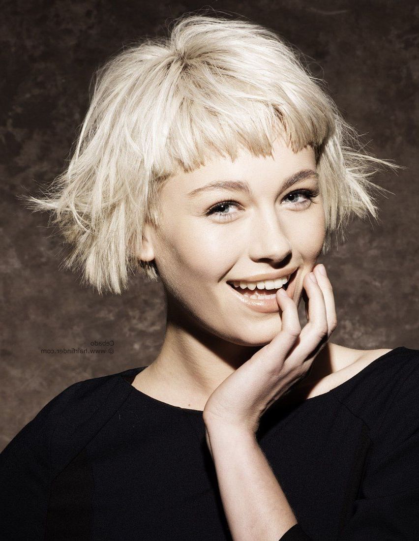 Featured Photo of 25 Best Ideas Short Haircuts with Fringe Bangs