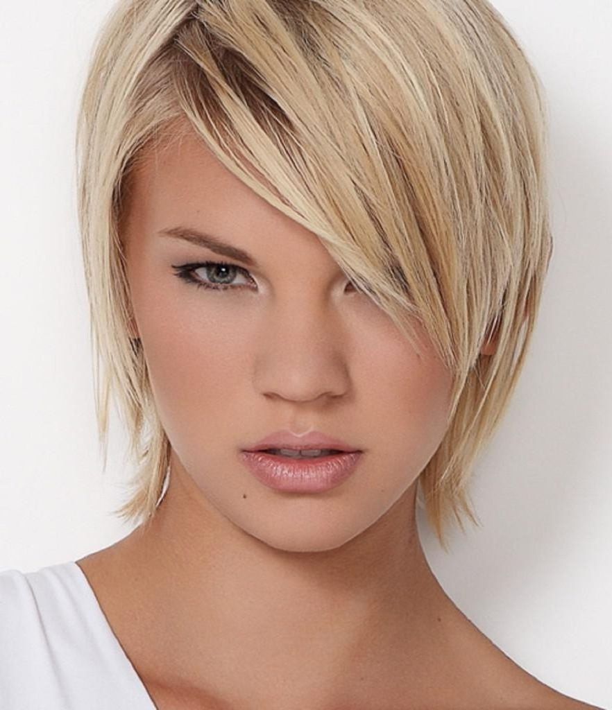 Beautiful And Stunning Hairstyles For Fine Hair » Women Hair Cuts In Short Hairstyles For Long Face And Fine Hair (Photo 6 of 25)