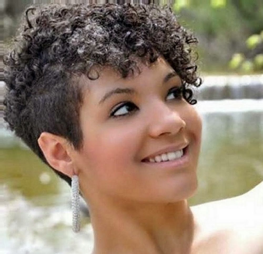 Best 25 Cute Short Hairstyles Curly | Short Curly Hairstyles Black With Regard To Curly Short Hairstyles Black Women (Photo 15 of 25)