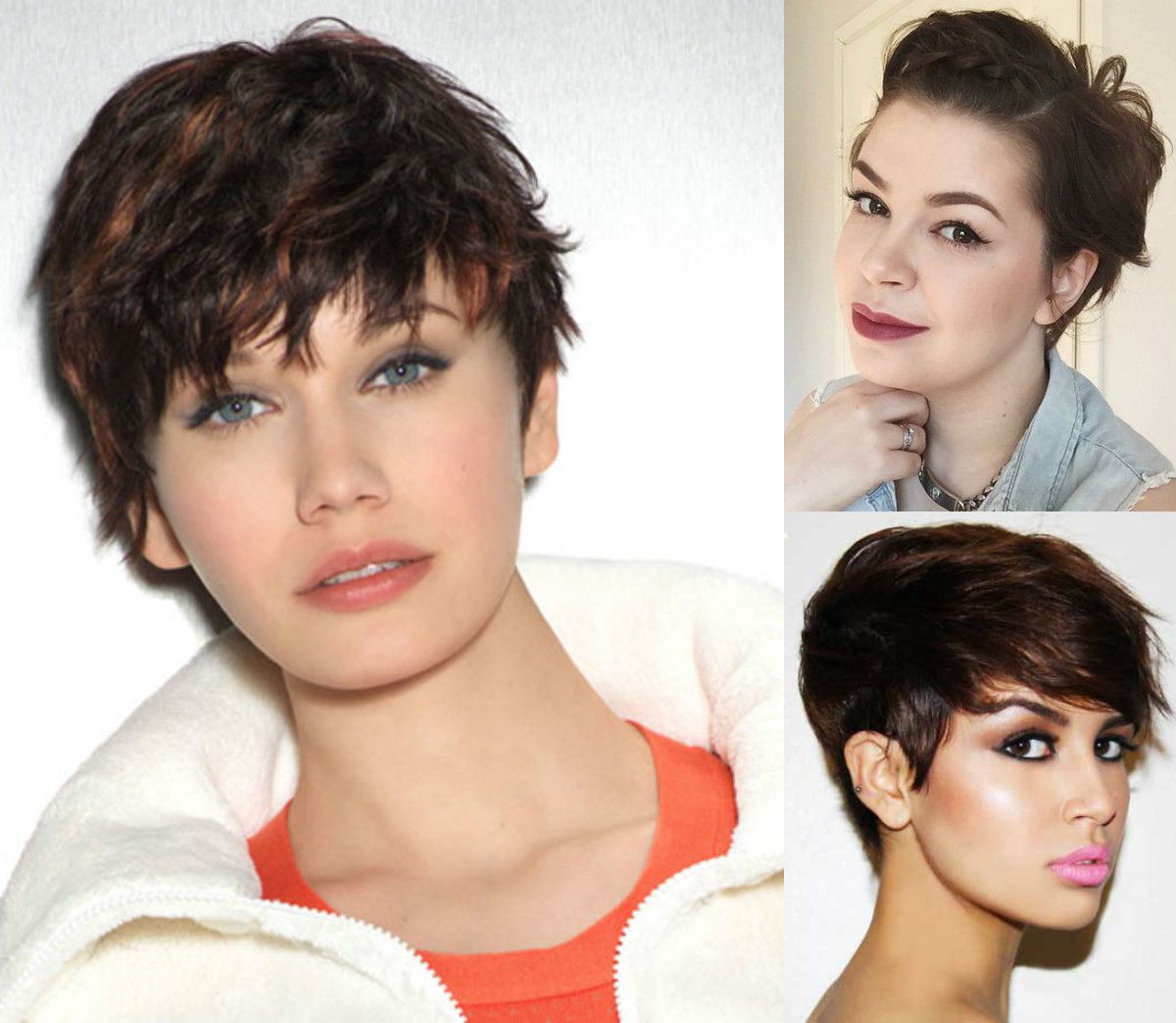 Best Pixie Haircuts For Round Faces 2017 | Hairdrome For Short Haircuts With Bangs For Round Face (Photo 21 of 25)