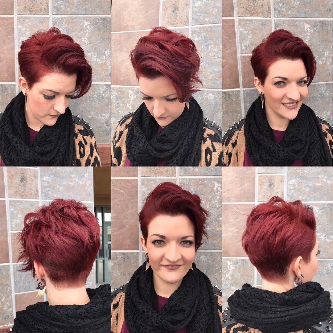 Best Short Hairstyles For Women Over 40 – Chic Pixie Haircut For Short Haircuts Over  (View 17 of 25)