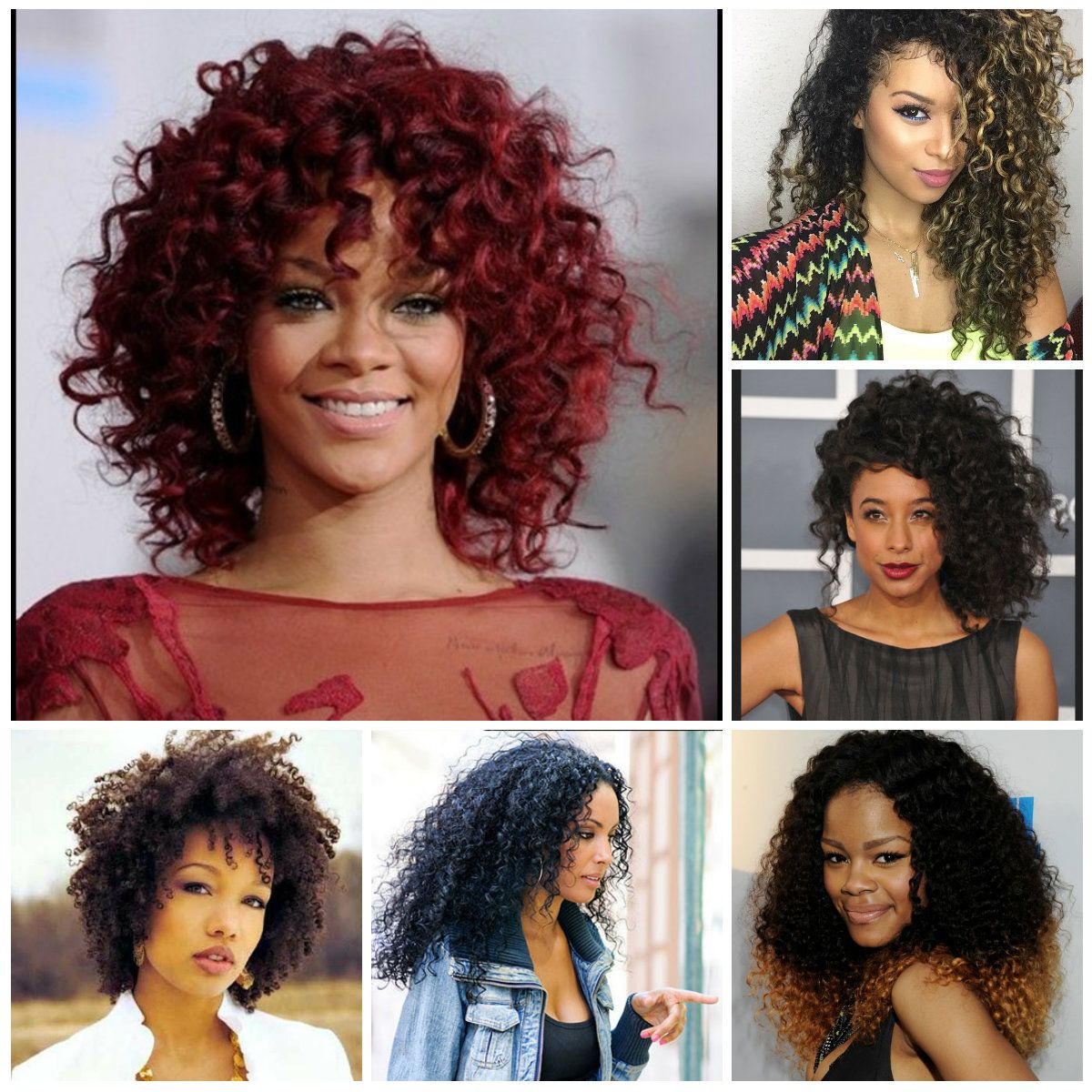 Big Natural Curly Hairstyles For Black Women 2019 | Hairstyles For With Regard To Short Haircuts For Naturally Curly Black Hair (View 19 of 25)