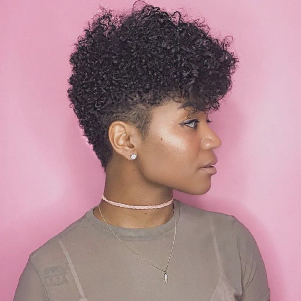 Black Short Natural Hairstyles | 30 Pretty Short Natural Haircuts With Regard To Natural Short Haircuts For Black Women (Photo 13 of 25)