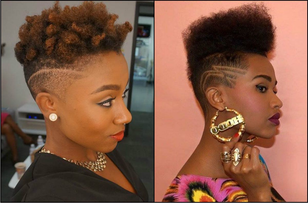 Black Women Fade Haircuts To Look Edgy And Sexy | Hairstyles 2016 With Regard To Short Hairstyles With Color For Black Women (Photo 19 of 25)
