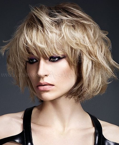 Bob Haircut – Messy Bob Hairstyle | Trendy Hairstyles For Women Within Short Messy Asymmetrical Bob Haircuts (Photo 9 of 25)