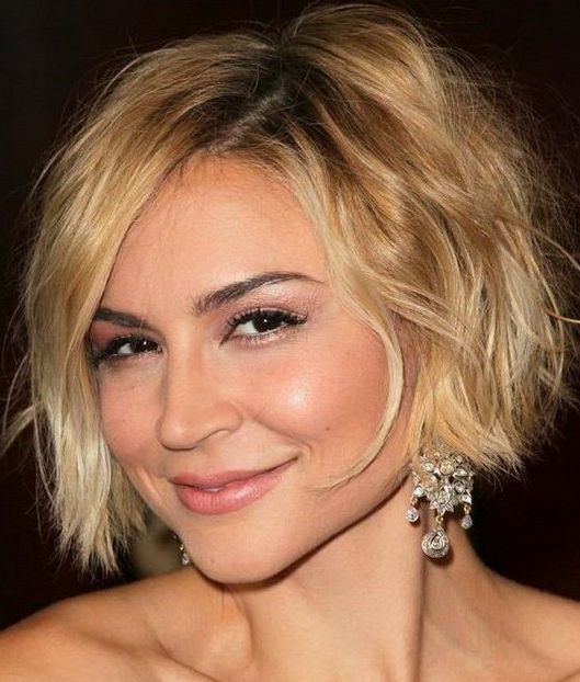 Bob Hairstyle Ideas 2018: The 30 Hottest Bobs For Women Pertaining To Jaw Length Wavy Blonde Bob Hairstyles (Photo 20 of 25)
