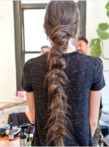 Braid Messy | Hair Styles | Pinterest | Hair Style Throughout Fantastical French Braid Ponytail Hairstyles (View 7 of 25)