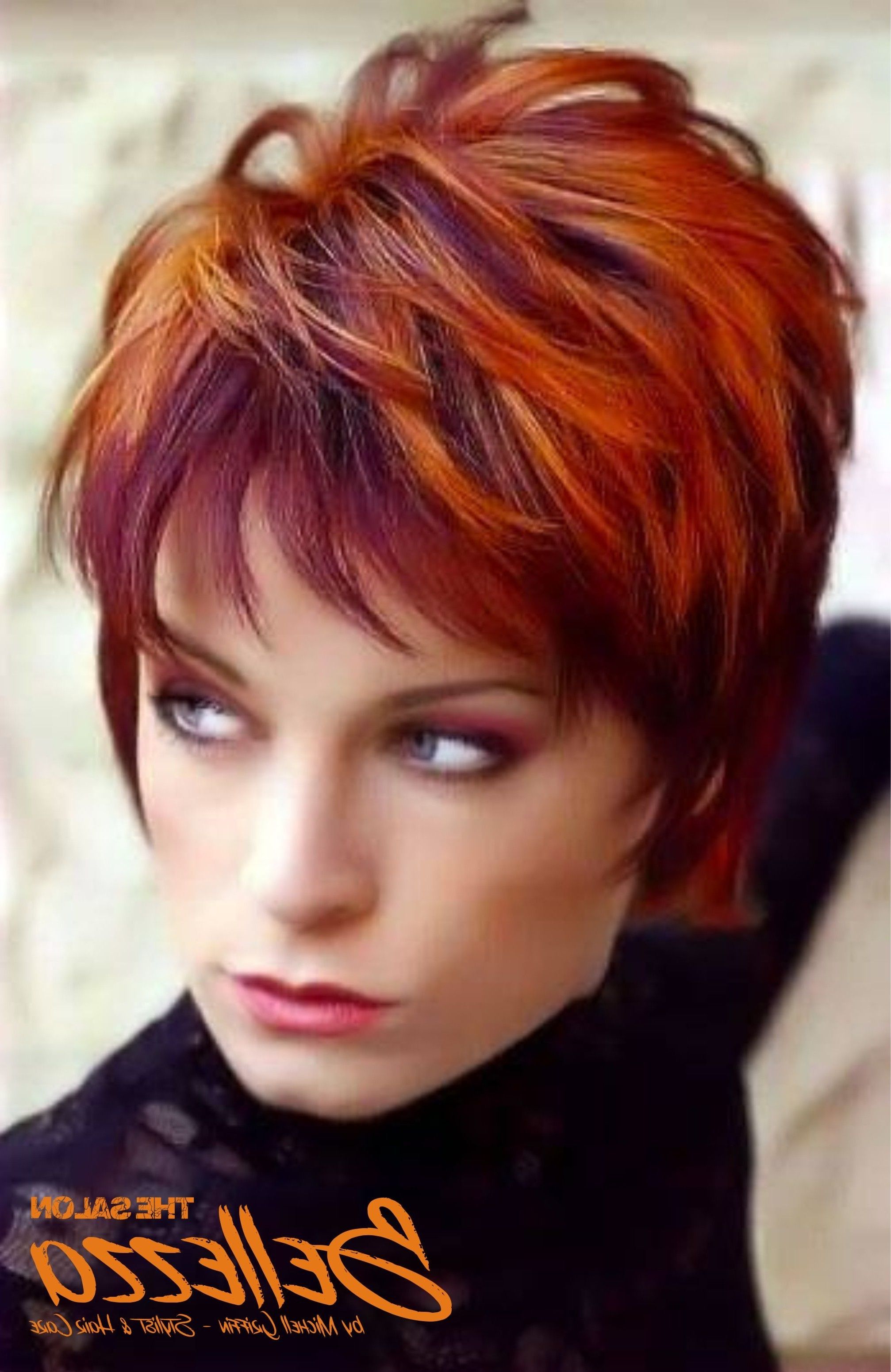Burgundy & Cooper | Cobrizos | Pinterest | Hair Style, Short Hair In Red Hair Short Haircuts (View 5 of 25)