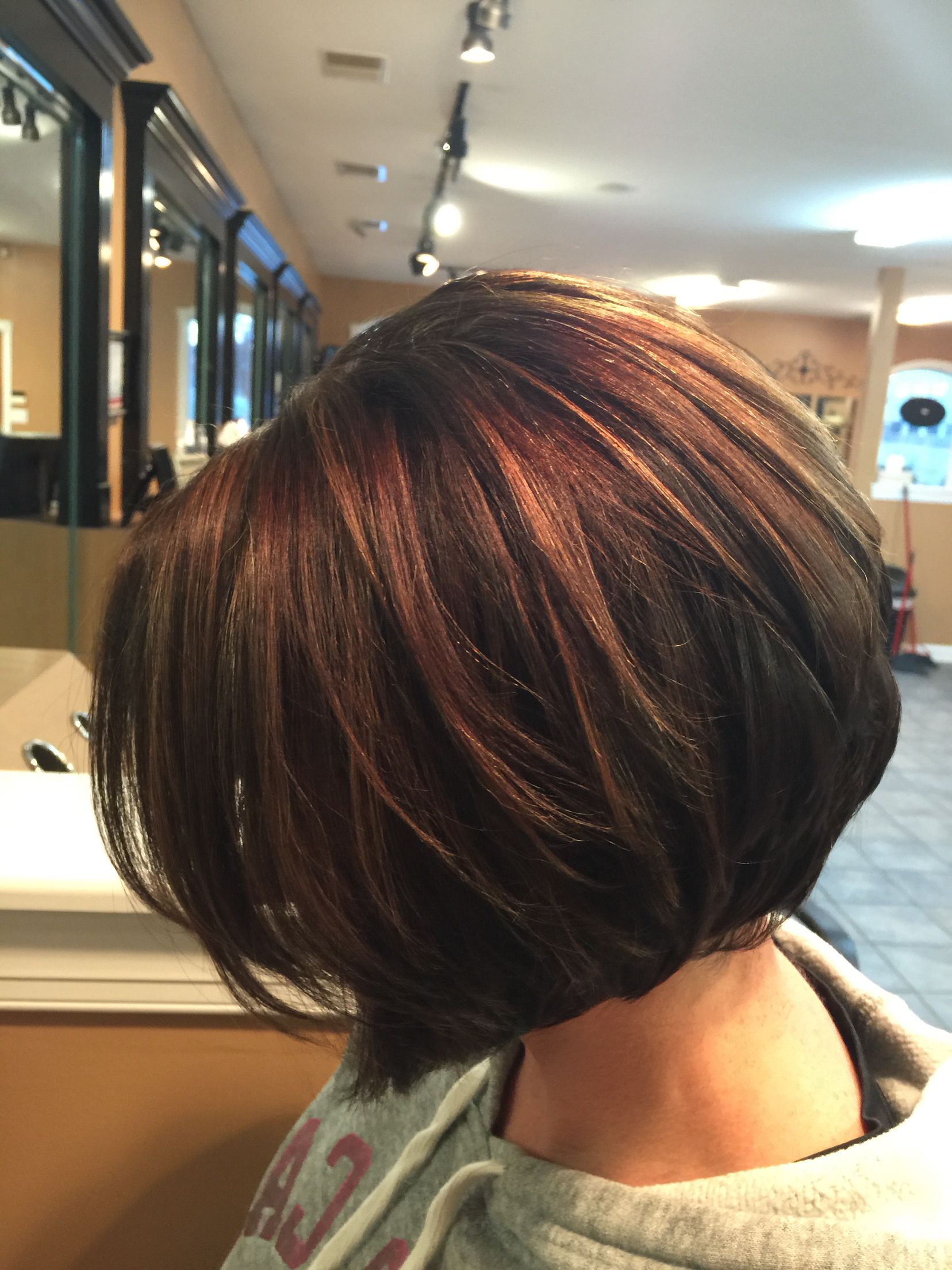 Captivating Caramel Bob Hairstyles On Inverted Bob Chocolate Brown Within Short Curly Caramel Brown Bob Hairstyles (Photo 15 of 25)