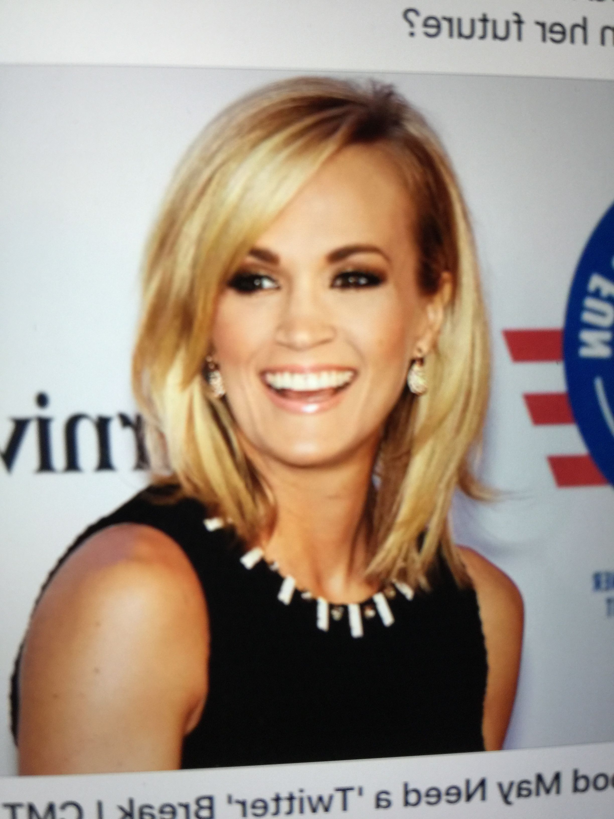 Carrie Underwood Short Hairstyles Best Of Pinlinda Mulroy On Inside Carrie Underwood Short Hairstyles (View 13 of 25)