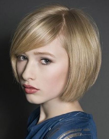 Chic Bob Haircut With Side Swept Bangs – Latest Short Hairstyle For In Layered Bob Hairstyles With Swoopy Side Bangs (View 8 of 25)