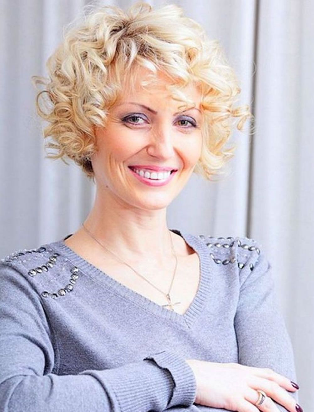 Curly Short Hairstyles For Older Women Over 50 – Best Short Haircuts With Short Haircuts For Older Women With Curly Hair (Photo 2 of 25)