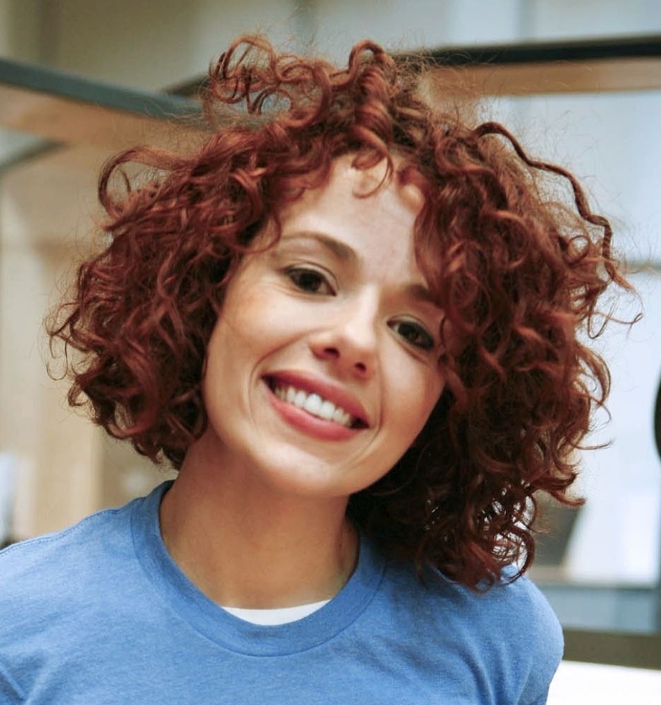 Curly Short Hairstyles Tumblr Very Curly Curly Heads Pinterest Curly Regarding Short Curly Haircuts Tumblr (View 6 of 25)