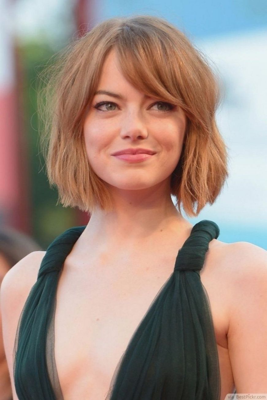 Cute Short Haircuts With Side Swept Bangs – Best Hairstyles & Haircuts Pertaining To Short Haircuts With Side Swept Bangs (View 5 of 25)