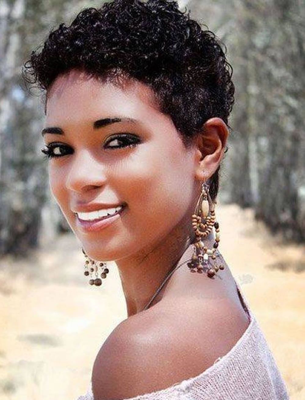 Cute Short Hairstyles For Black Women Fresh Short Haircuts African Regarding African Short Haircuts (View 13 of 25)