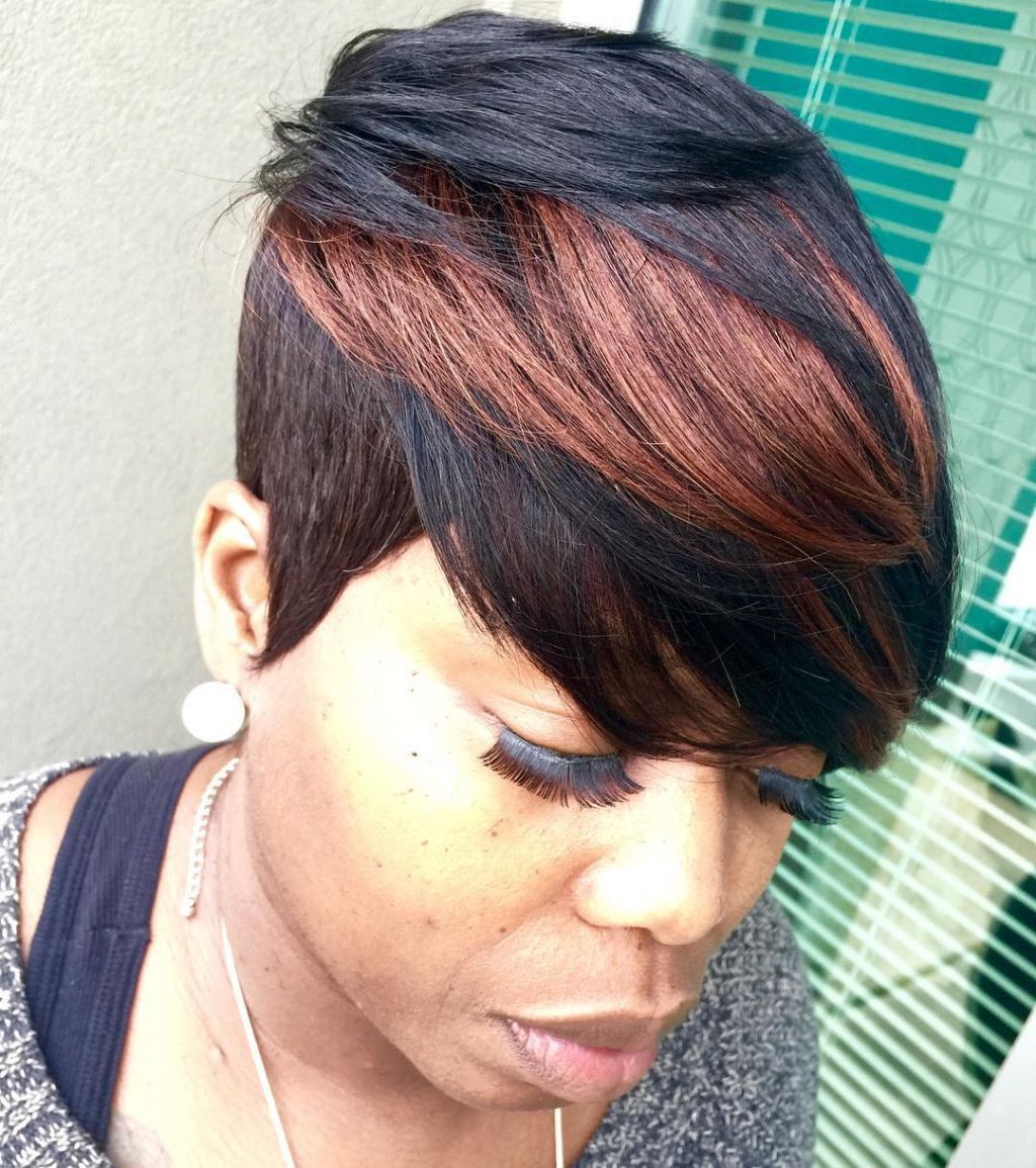 ? 24+ Beautiful Quick Weave Short Hairstyles: 16 Quick Weave With Posh Short Hairstyles (View 16 of 25)